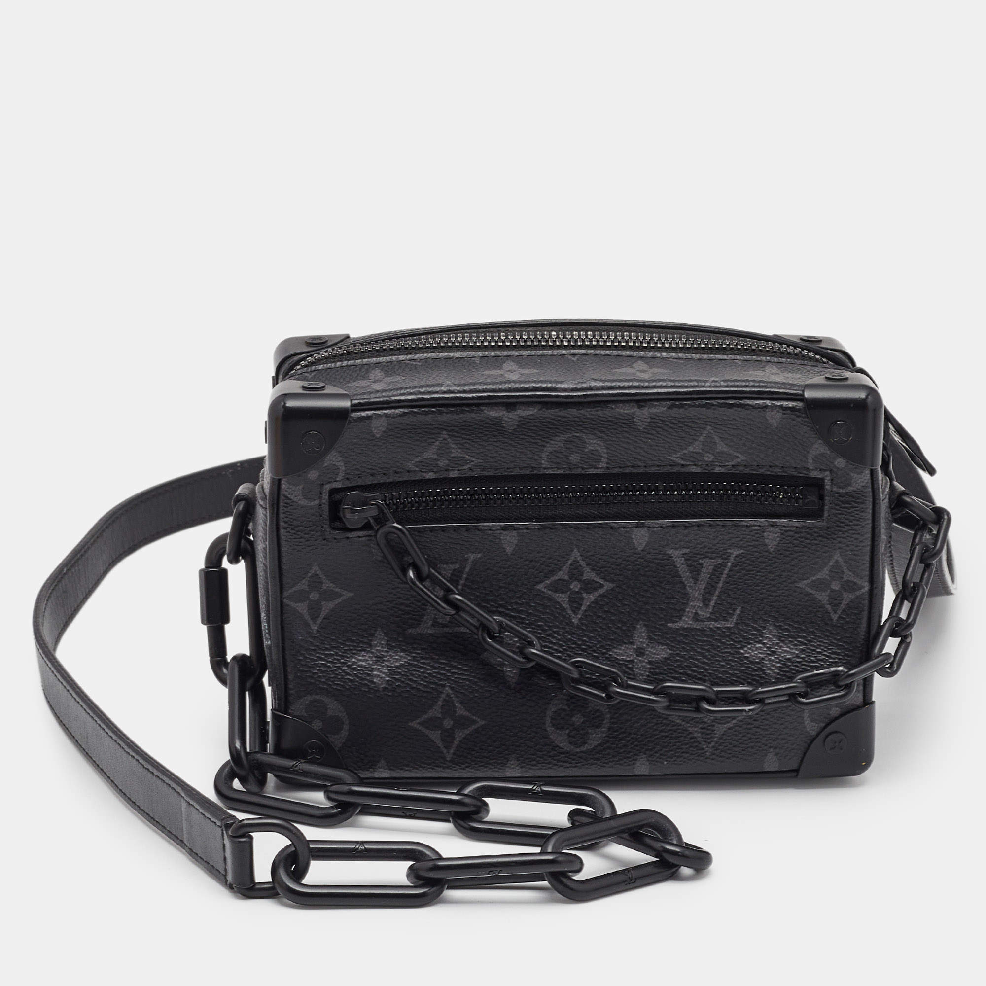 Louis Vuitton Monogram Eclipse Canvas Mini Soft Trunk Bag