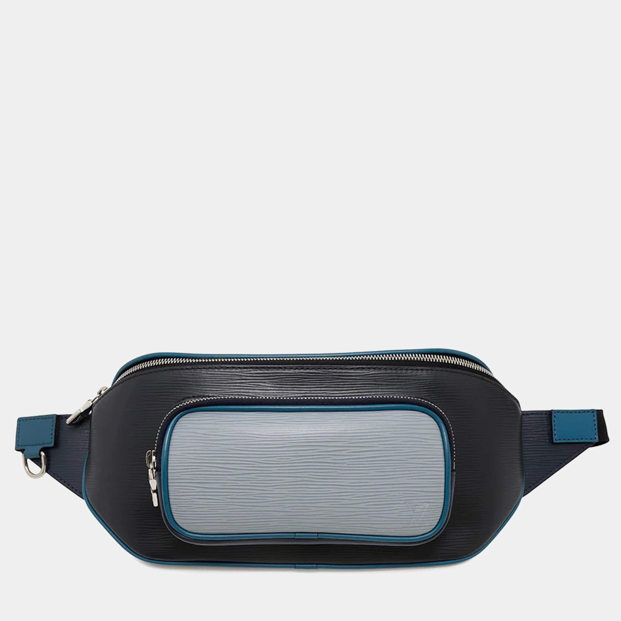 Louis Vuitton Bumbag Noir Epi Leather Monogram Eclipse