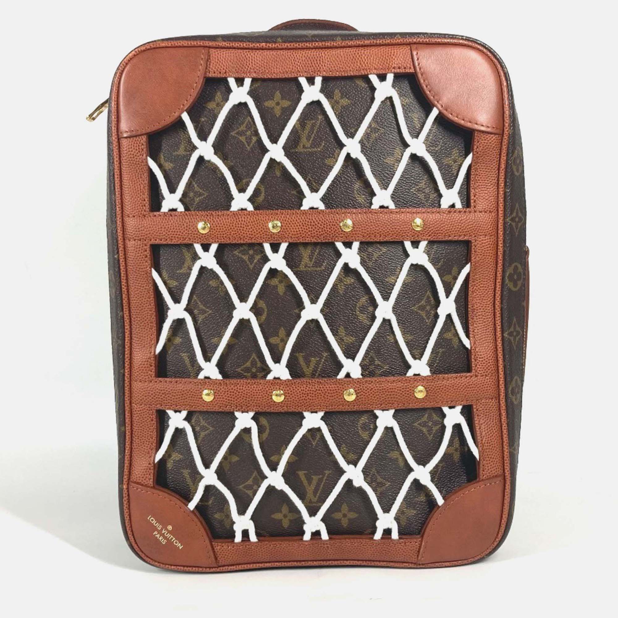 Louis Vuitton Shoebox Backpack Monogram Canvas Brown
