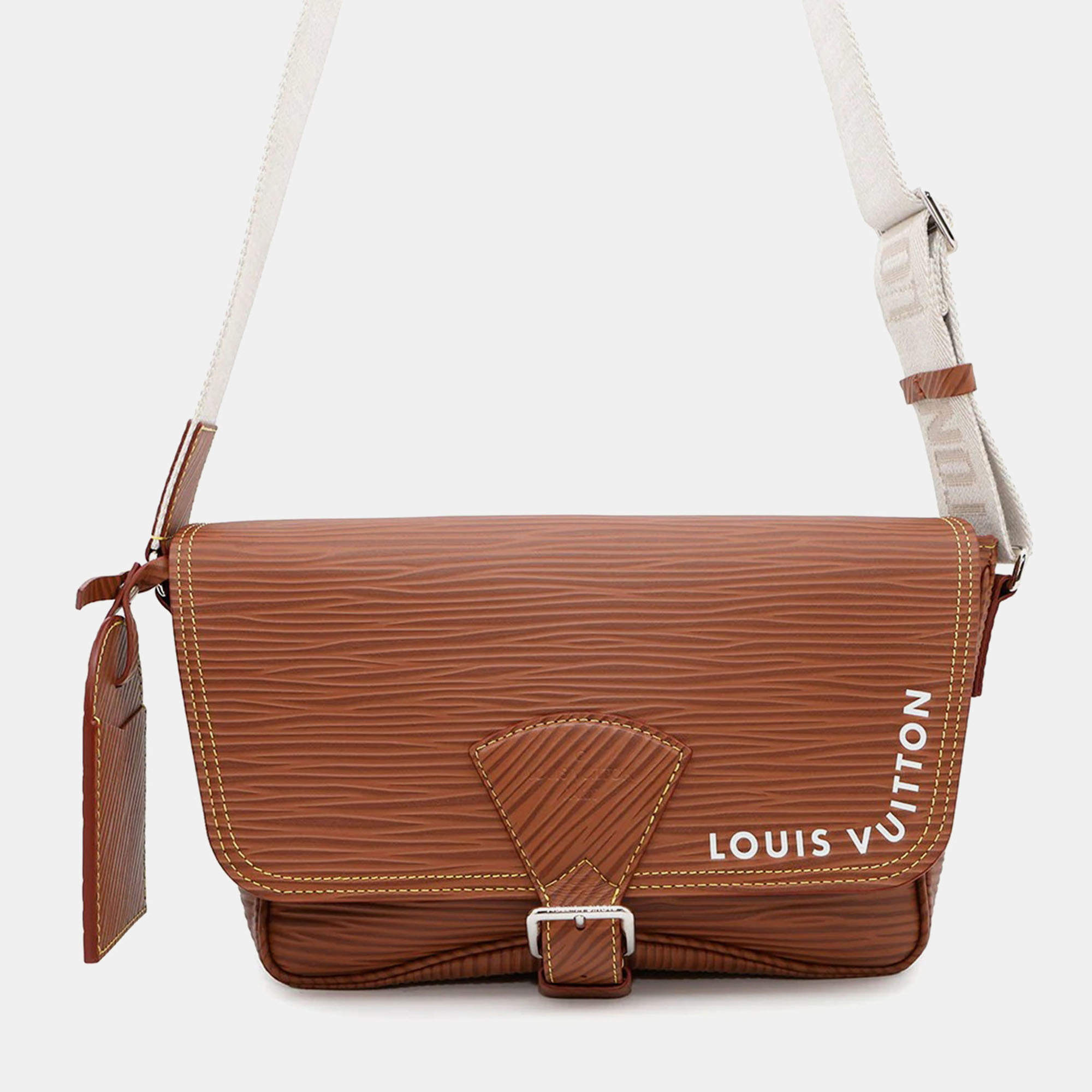 Louis Vuitton Montsouris Messenger Brown Epi Xl