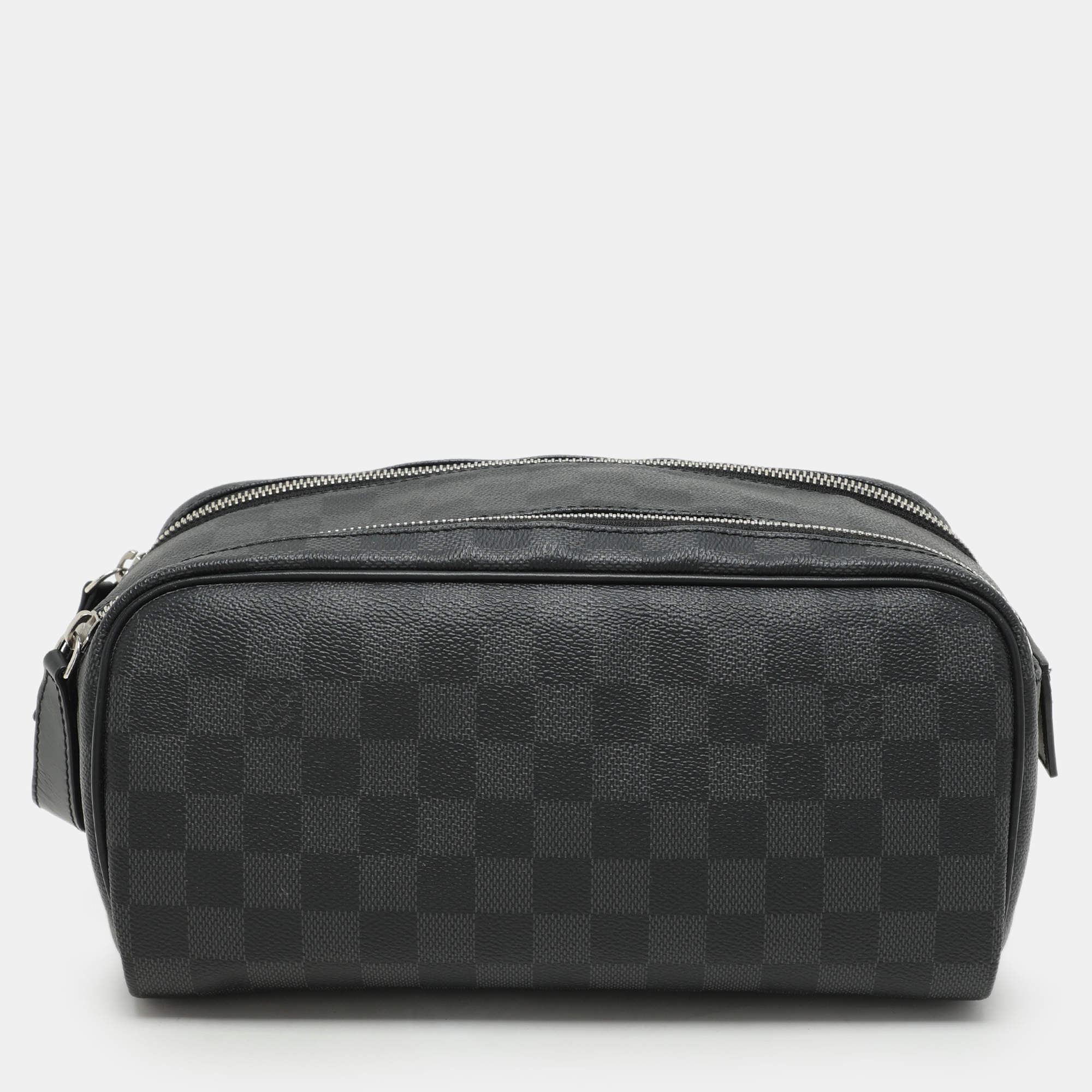 Louis Vuitton Damier Graphite Canvas Dopp Toiletry Pouch