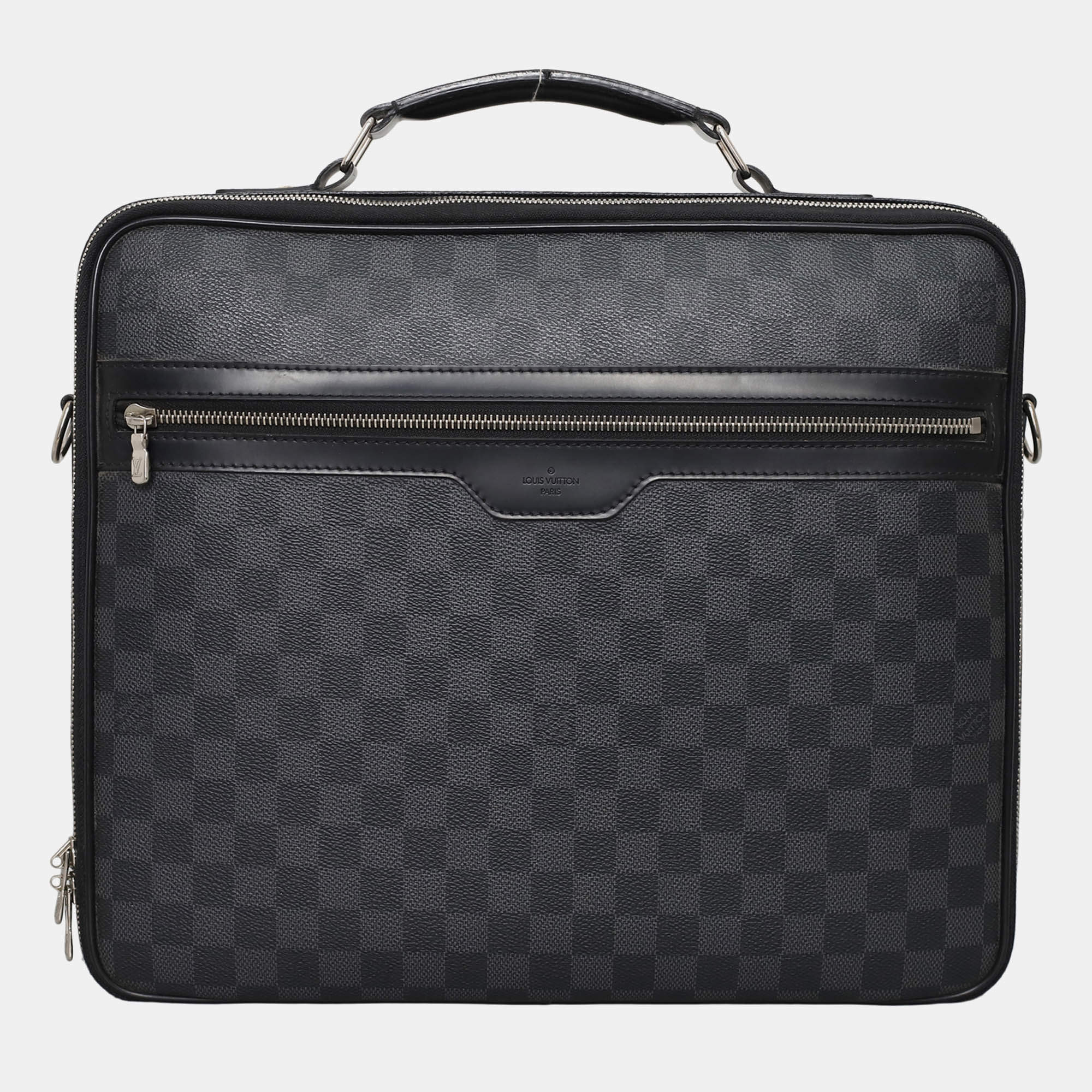 Pre Owned Damier Graphite Steve Briefcase