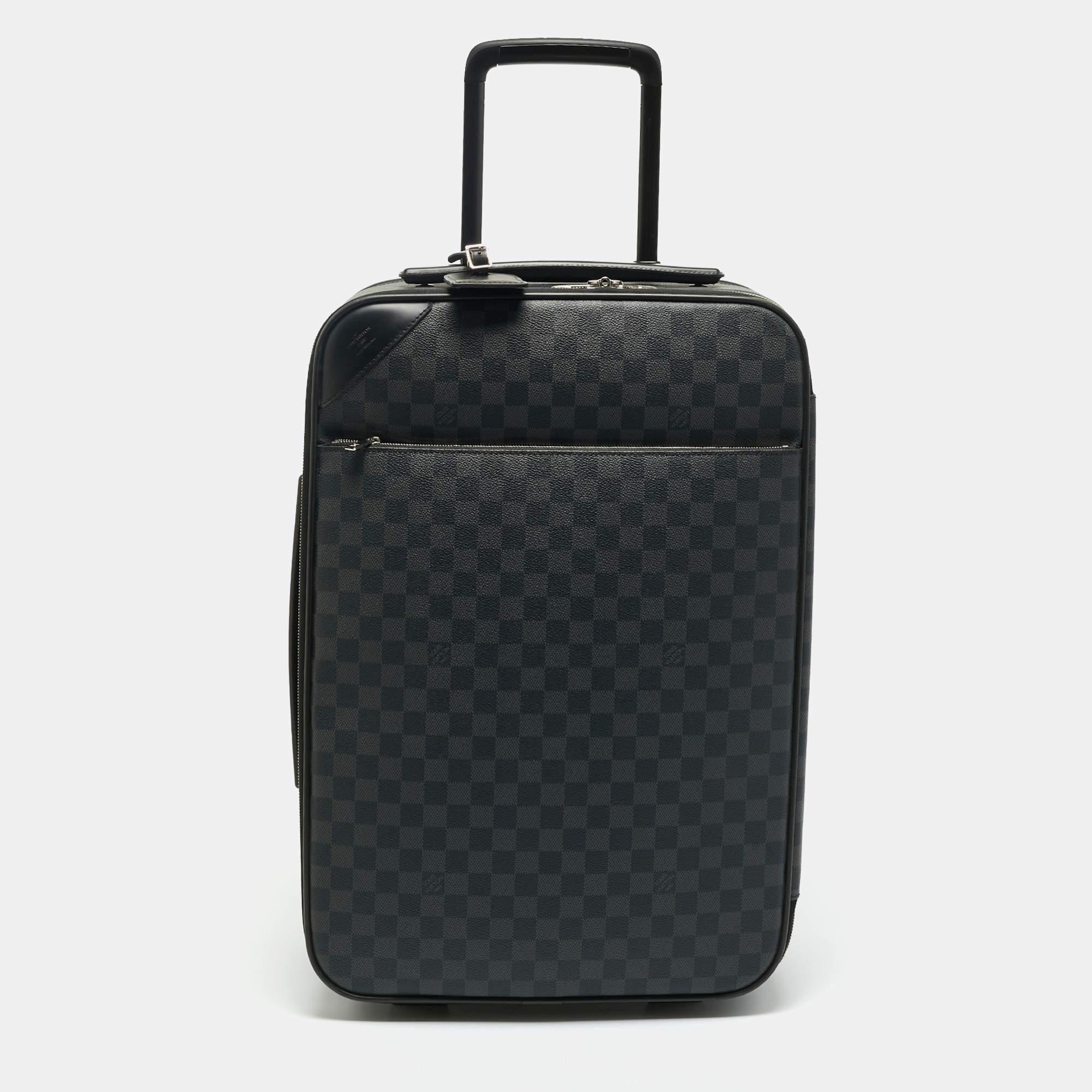 Pre Owned Louis Vuitton Damier Graphite Canvas Pegase 55 Luggage
