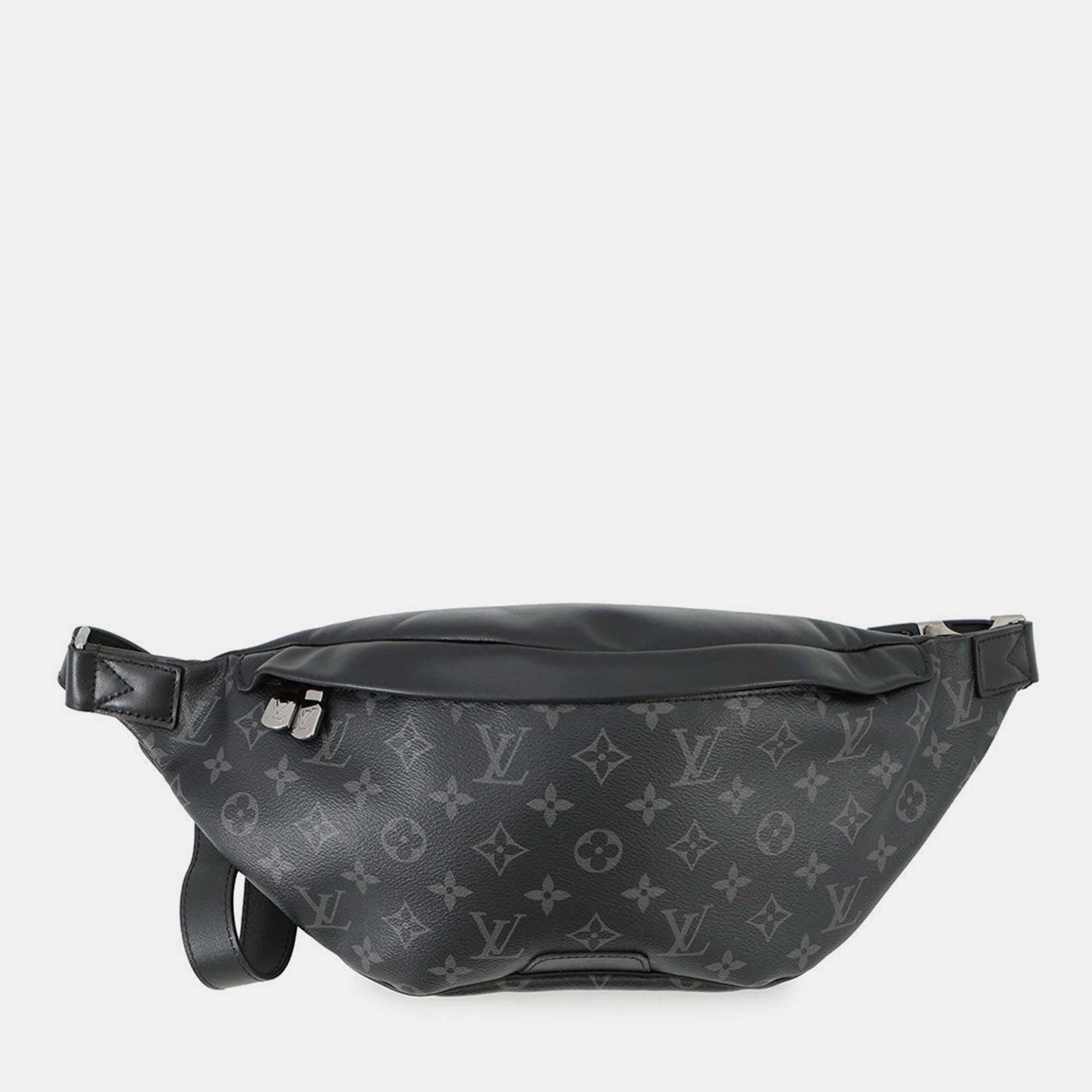 Pre Owned Louis Vuitton Discovery Bumbag Noir Monogram Eclipse