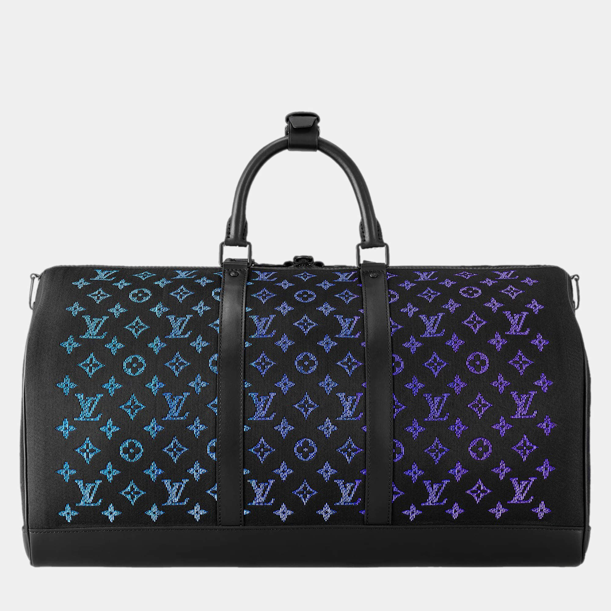 Louis Vuitton Dark Brown Utah Leather Comanche Duffle Bag Louis