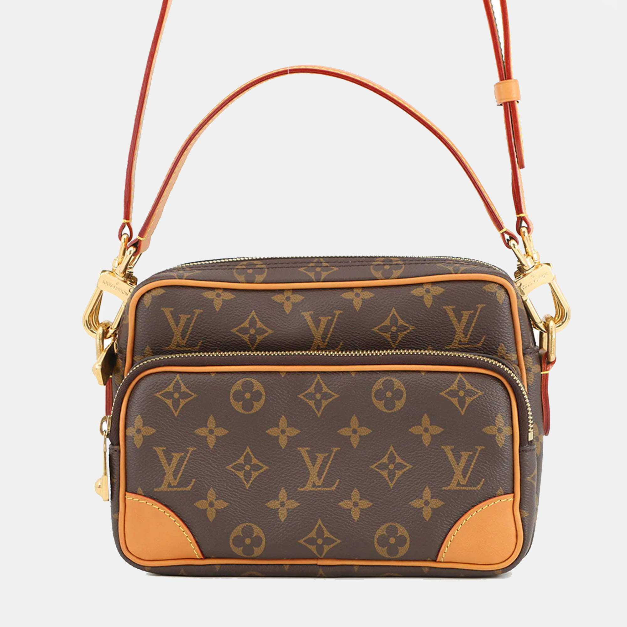 Pre Owned Louis Vuitton Nile Brown Monogram Archive