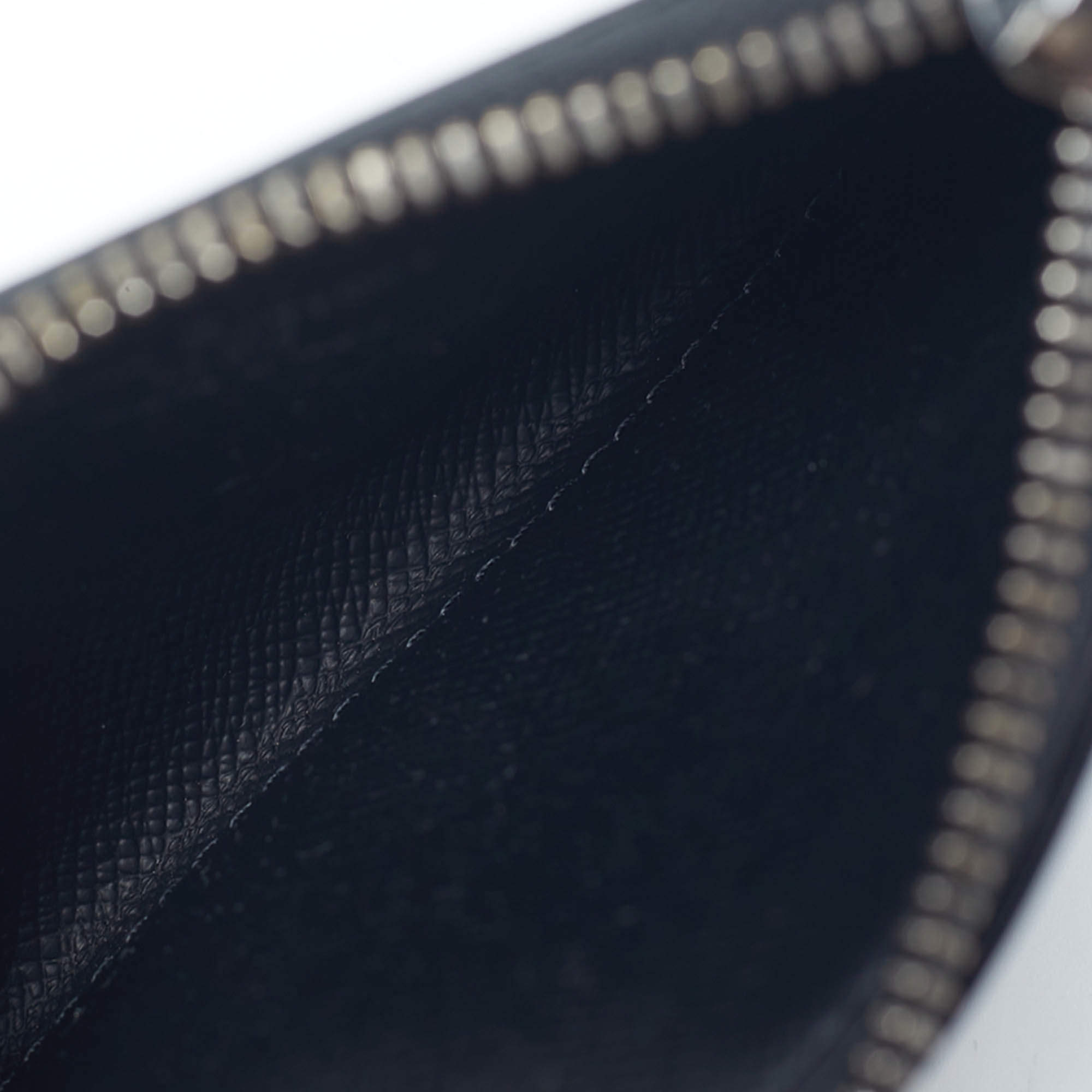 Pre Owned Louis Vuitton Monogram Eclipse Canvas Coin Card Holder