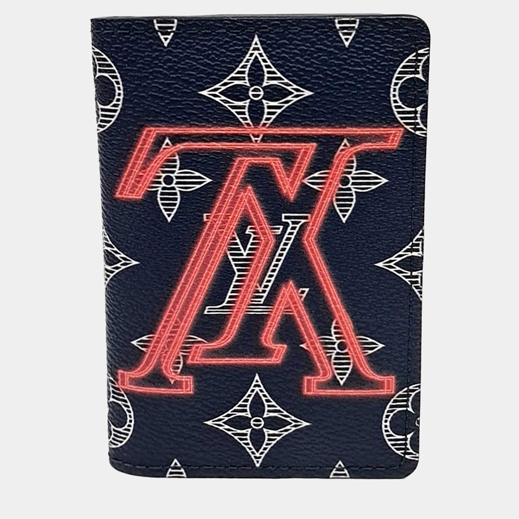 Pre Owned Louis Vuitton Upside-Down Card Holder