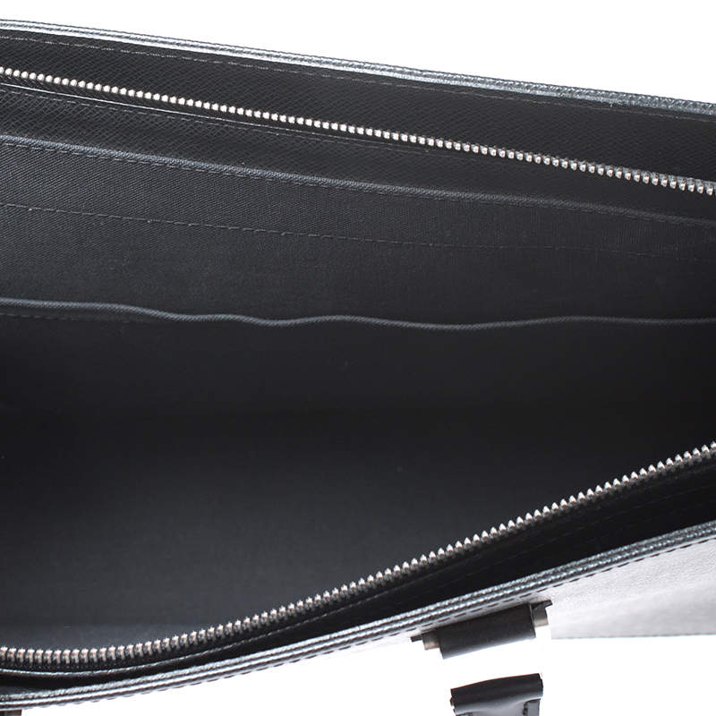 Louis Vuitton Black Lozan Briefcase Bag – The Closet