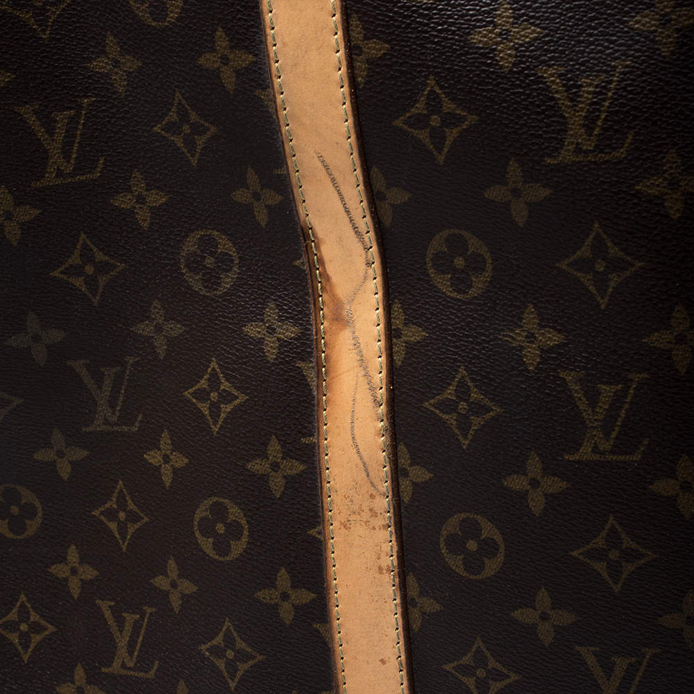 Louis Vuitton Monogram Canvas Sirius 70 suitcase M41400 Brown Cloth  ref.970690 - Joli Closet