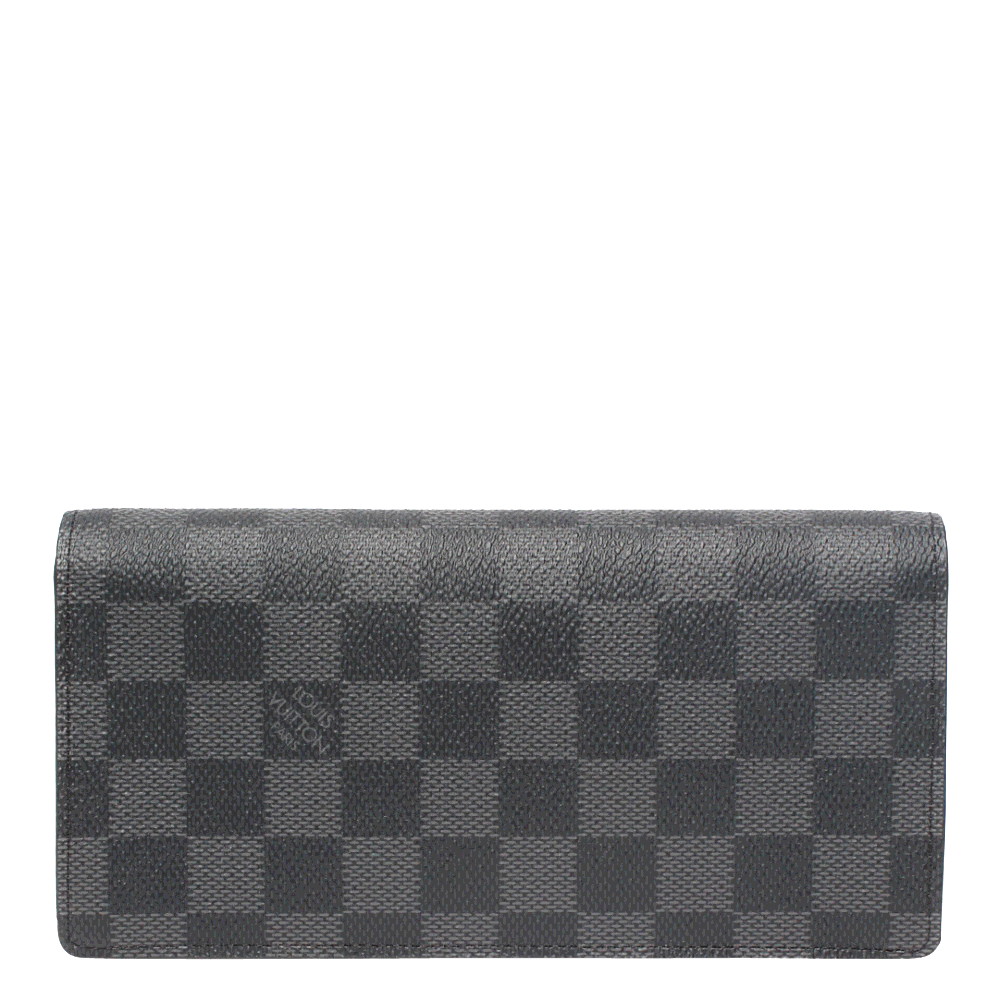 Louis Vuitton Damier Graphite Canvas Brazza Wallet Louis Vuitton | TLC