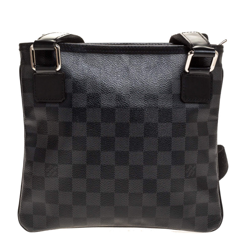 Louis Vuitton Damier Graphite 'Thomas' Messenger Bag SHW For Sale