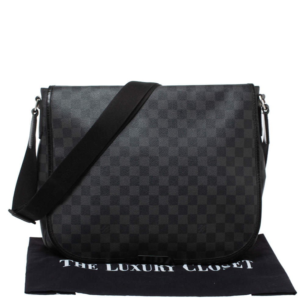 Louis Vuitton Damier Graphite Daniel GM N58033 Shoulder Bag #11391