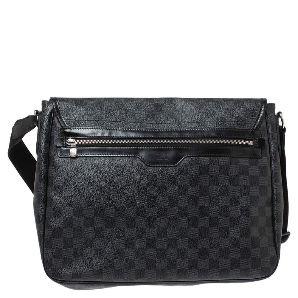 Louis Vuitton Daniel Messenger Bag Damier Graphite GM at 1stDibs