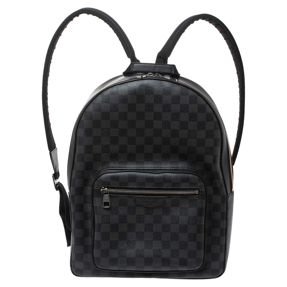 Louis Vuitton Damier Graphite Josh Backpack - Black Backpacks