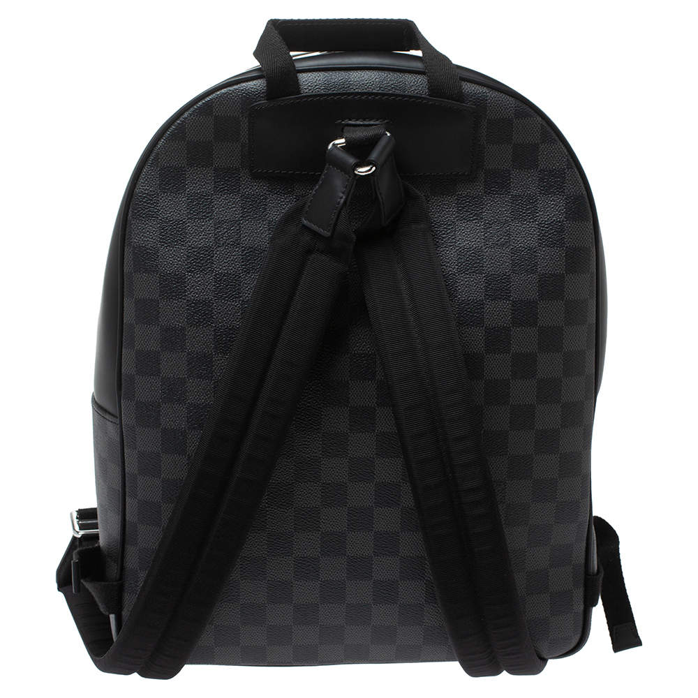 Louis Vuitton Josh Backpack Damier Graphite Pixel Gray in Coated Canvas  with Silver-tone - US