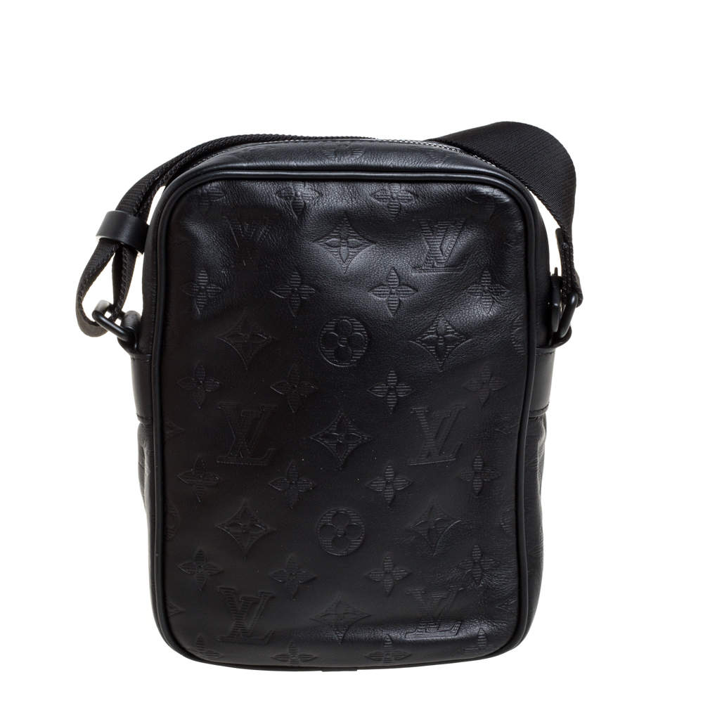 Louis Vuitton Danube Shadow Black Leather ref.118528 - Joli Closet