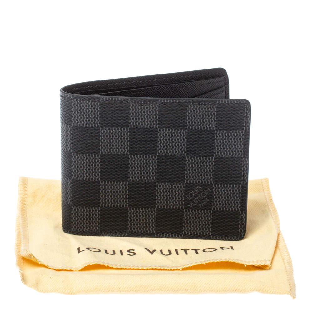 Louis Vuitton Damier Graphite N63261 Slender Wallet - The Attic Place