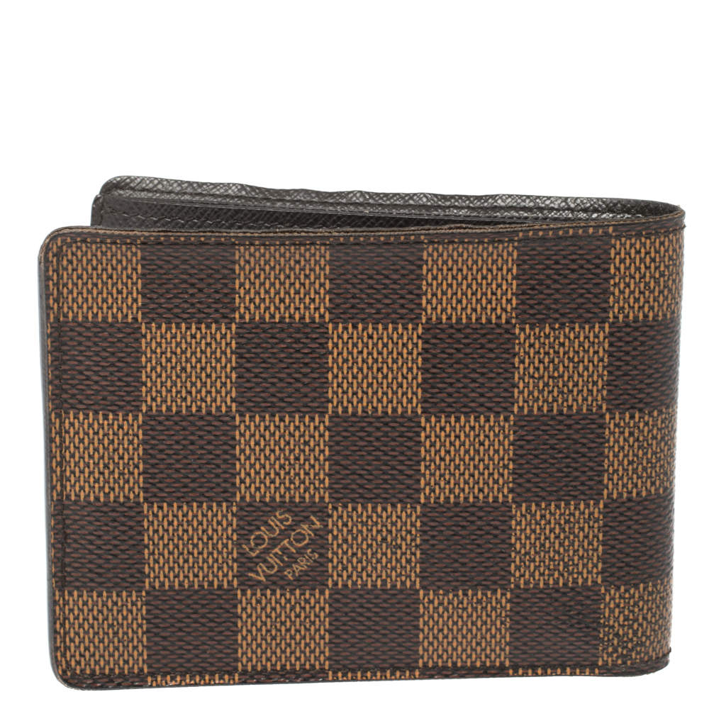 Louis Vuitton 2015 pre-owned Damier Infini Small Bifold Wallet