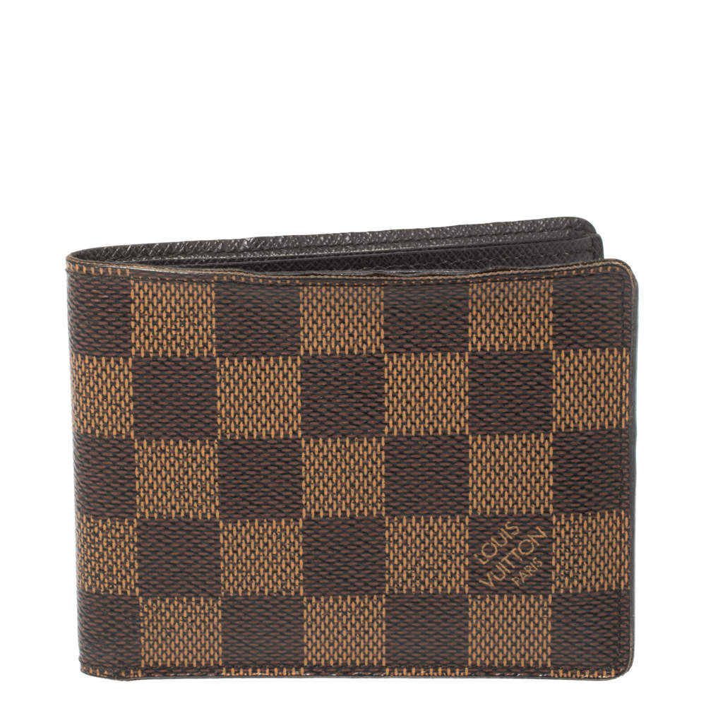 Louis Vuitton Damier Ebene Canvas Wallet
