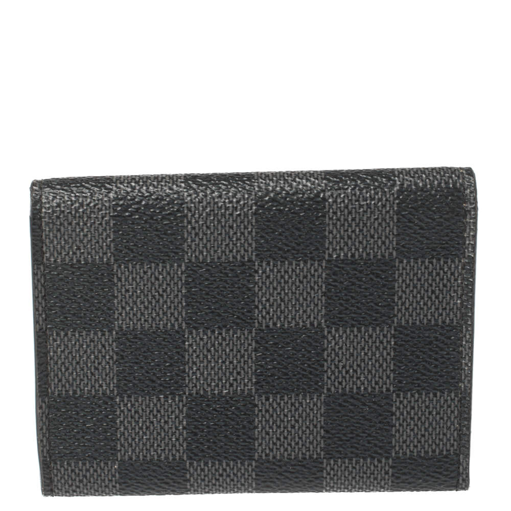 Louis Vuitton Enveloppe Carte De Visite Damier Graphite in Canvas with  Silver-tone - US