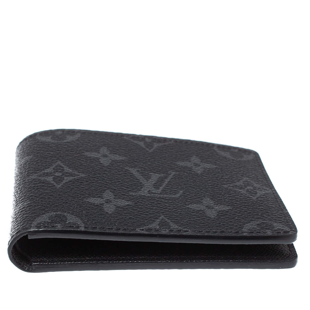 Louis Vuitton Kusama Monogram Eclipse Reverse Men's Bifold Wallet 2lk424c