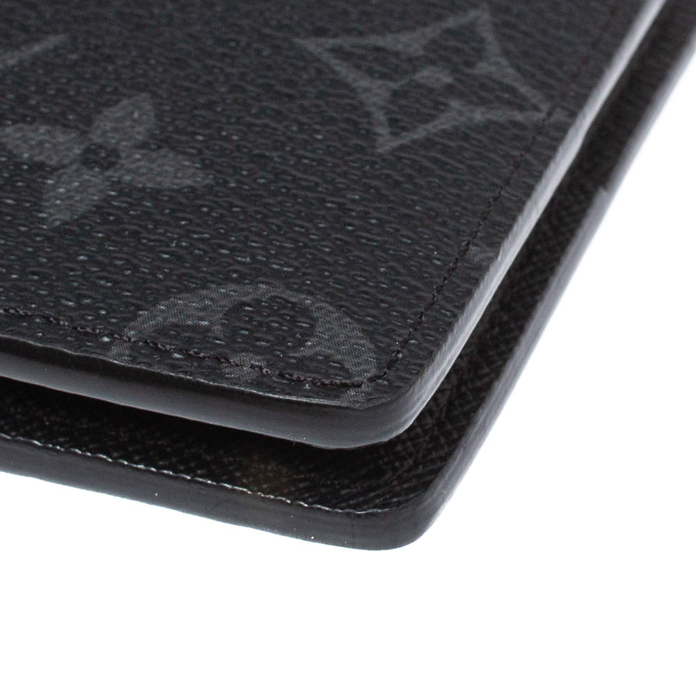 Louis Vuitton LV Bifold wallet 7 1/2: x 3 3.4: x 3.4 black gray – Your  Other Closet LLC