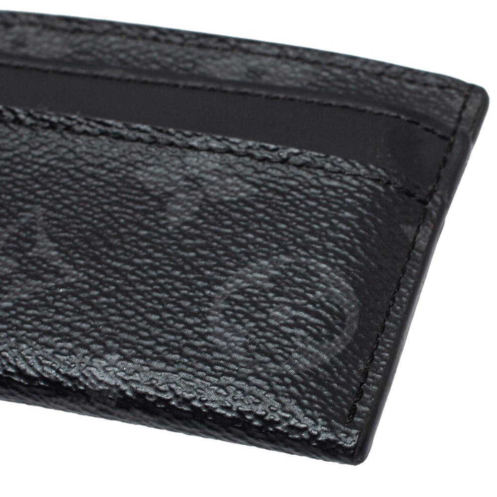 Double Card Holder Monogram Eclipse - Men - Small Leather Goods