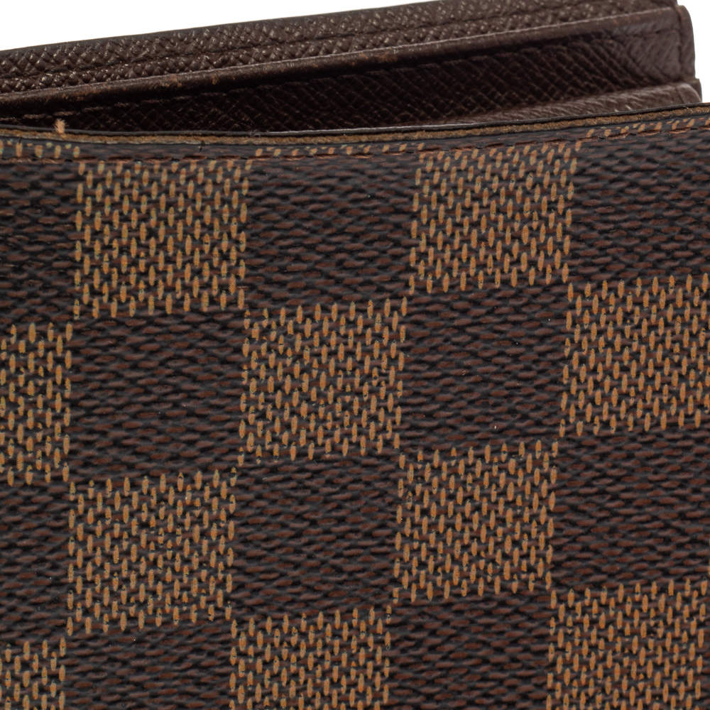 Louis Vuitton Marco Marco Wallet 2020 Ss, Brown, Large