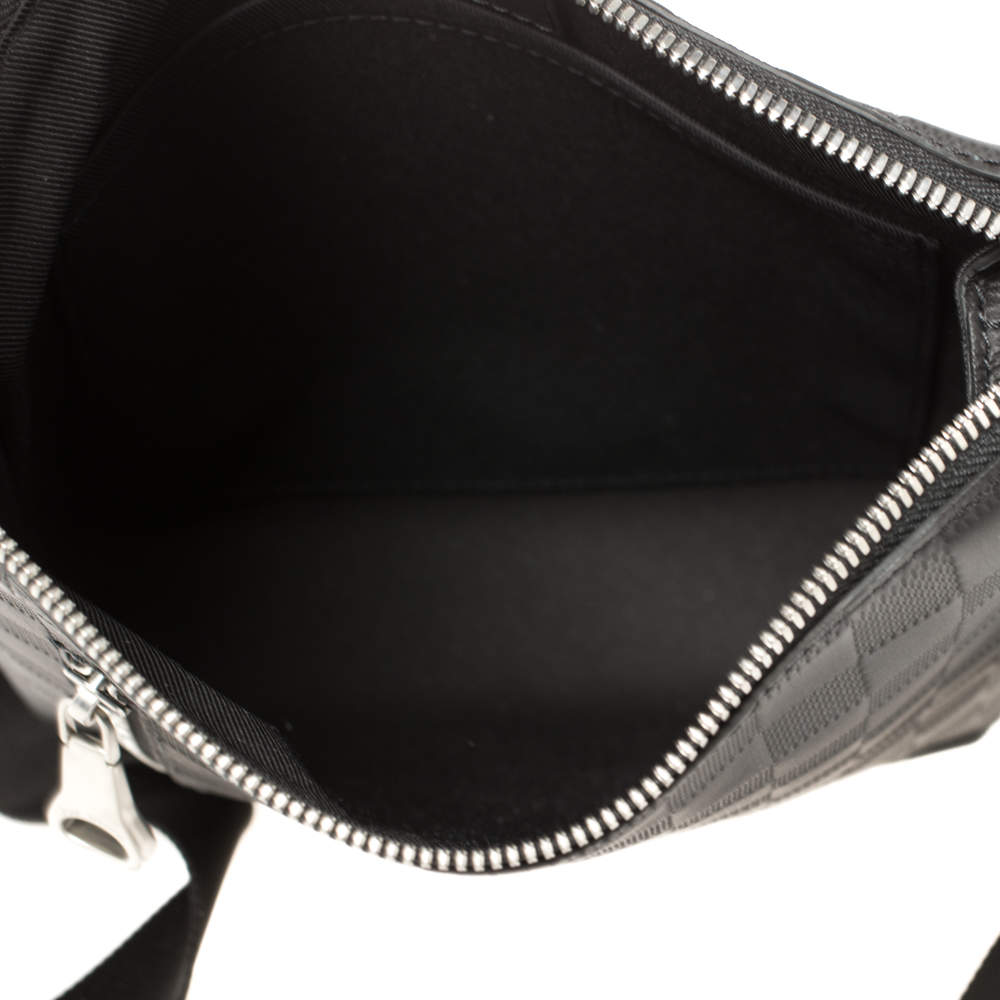 線上選購Louis Vuitton Pre-loved LOUIS VUITTON discovery Messenger PPM Damier  Infini onyx Shoulder bag leather black