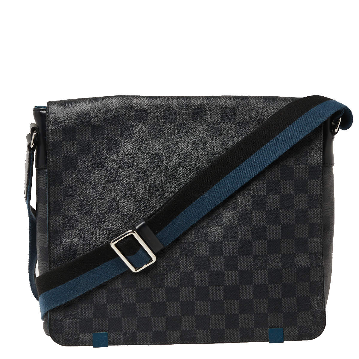Pre Owned Louis Vuitton Damier Graphite Canvas District MM Bag