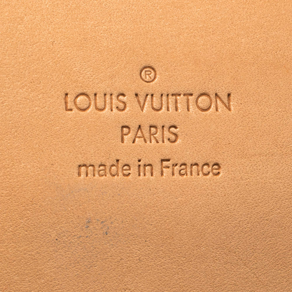 LOUIS VUITTON Monogram Garment Cover 2 Hangers 1279688