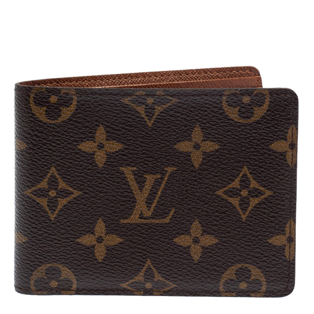 Pre Owned Louis Vuitton Monogram Canvas Multiple Wallet