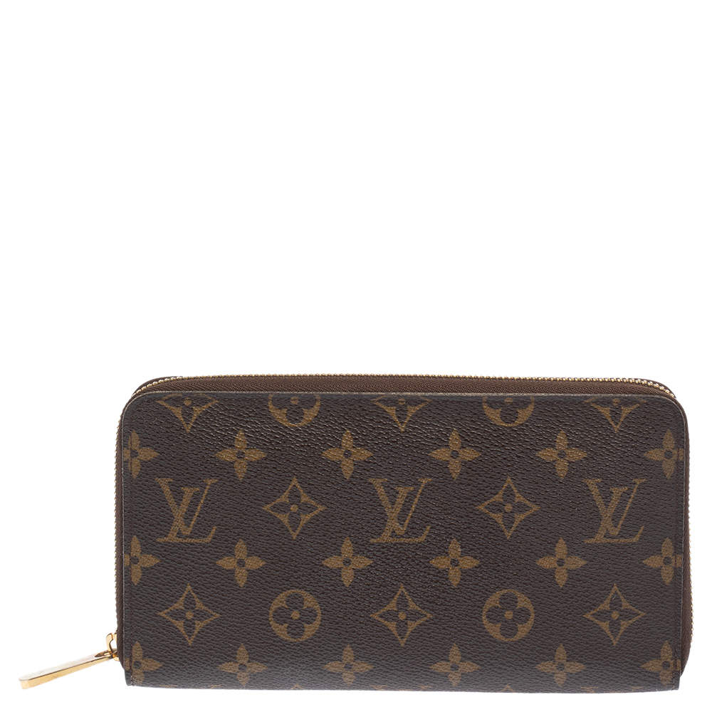 Pre Owned Louis Vuitton Monogram Canvas Zippy Organizer
