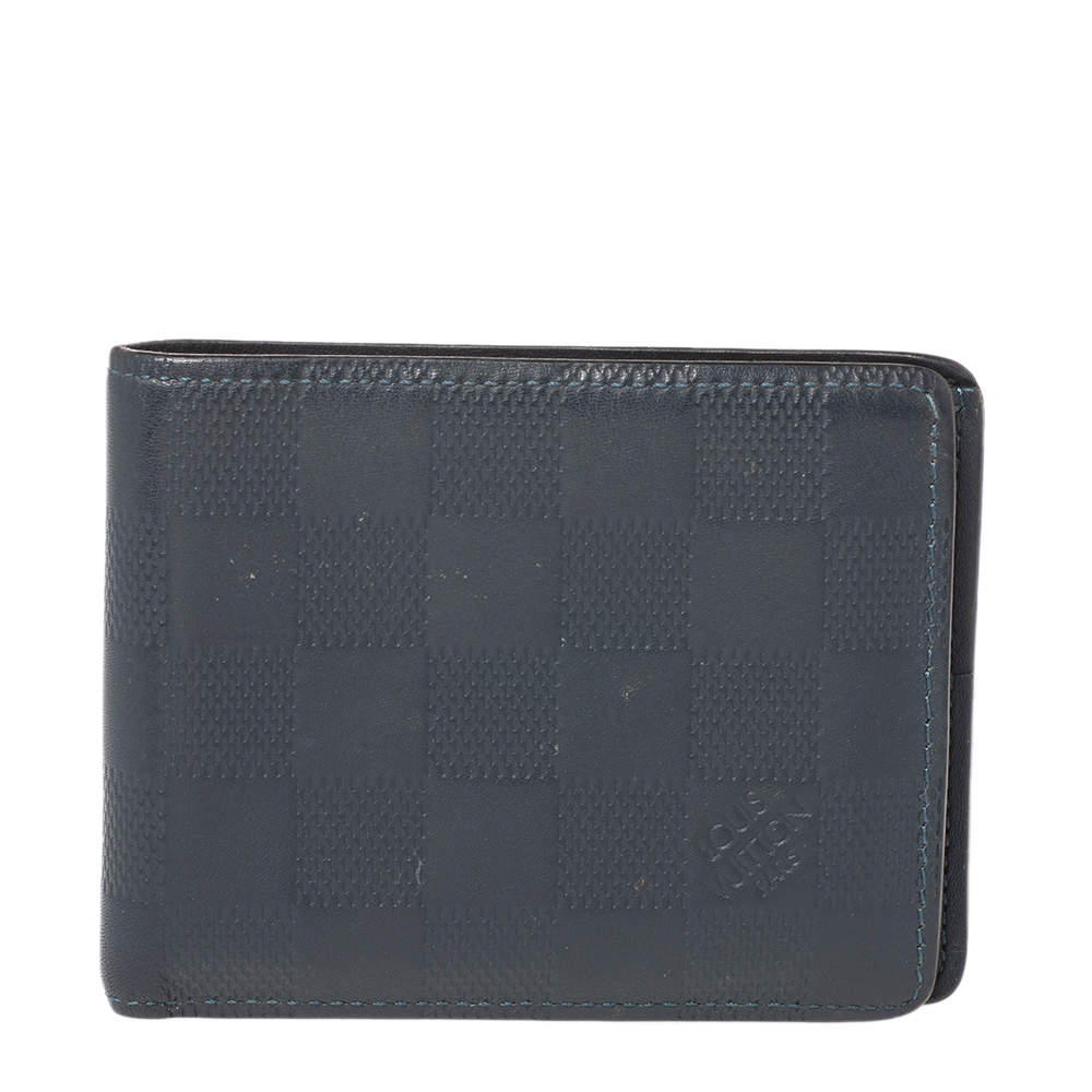Multiple Wallet - Luxury Damier Infini Leather Black