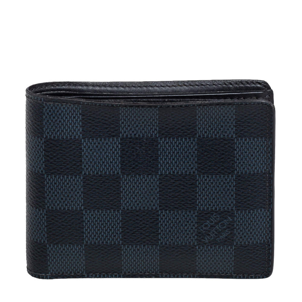 Louis Vuitton Slender Wallet Damier Graphite Map Black Lining in Coated  Canvas - US
