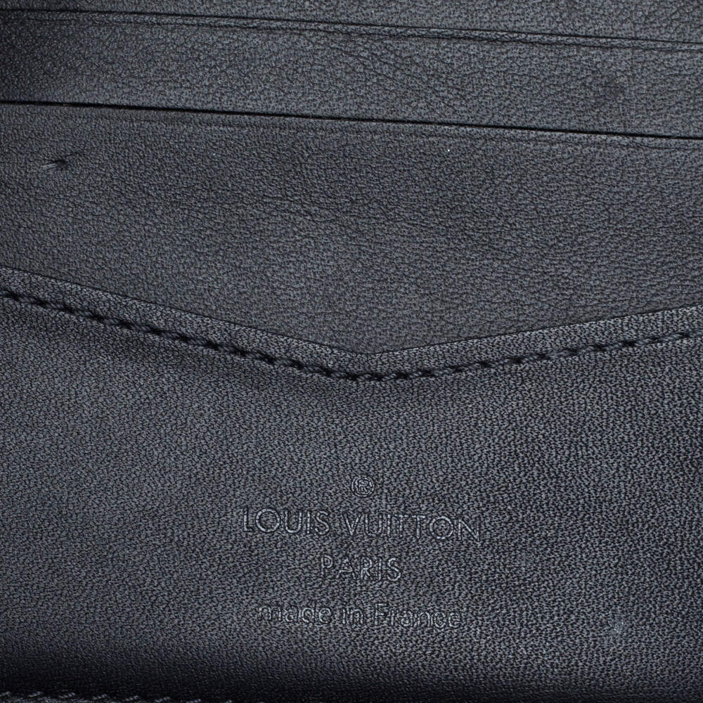 Louis Vuitton Slender Wallet Damier Graphite Black 1586901