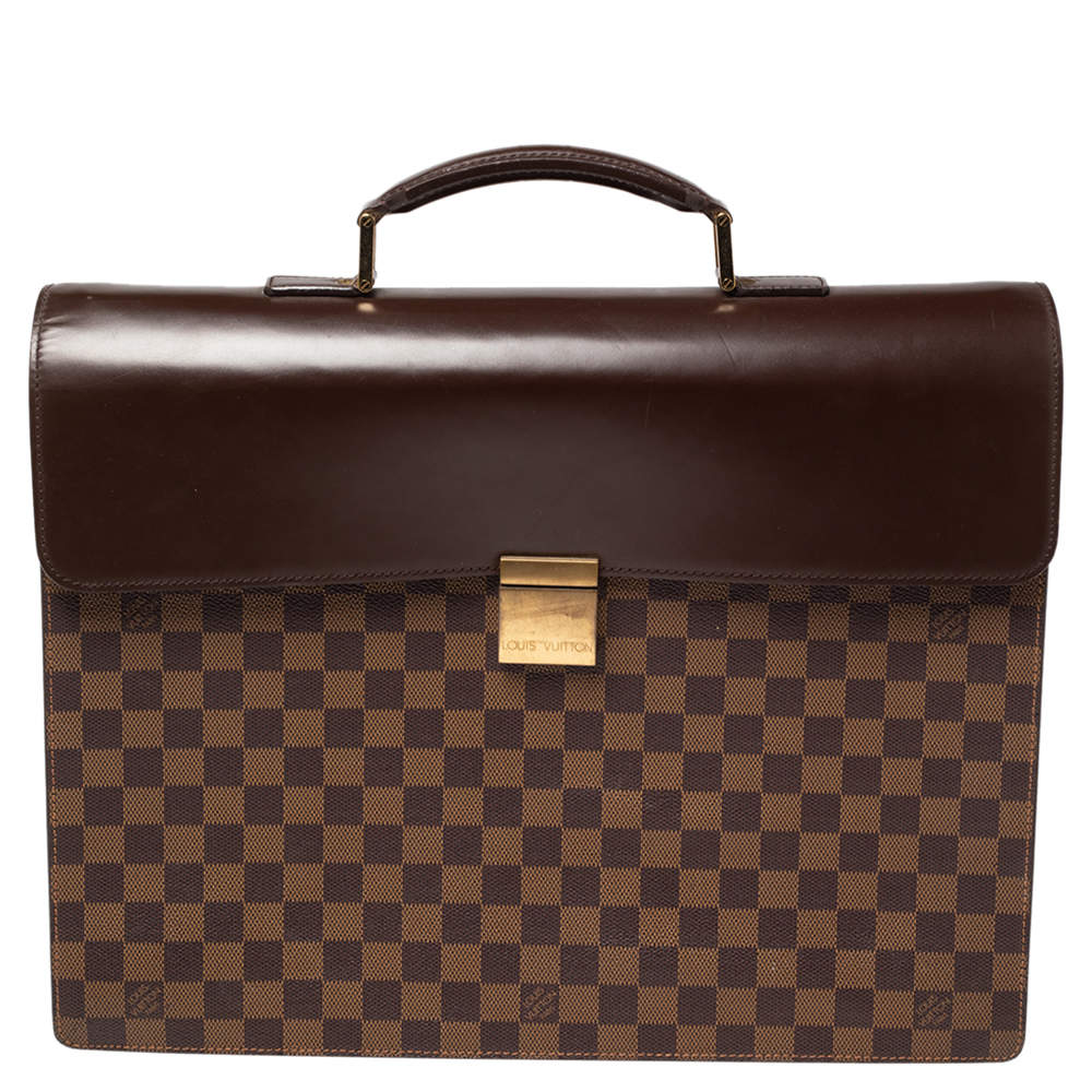 مملوكة مسبقًا Louis Vuitton Damier Ebene Canvas Altona GM Briefcase 