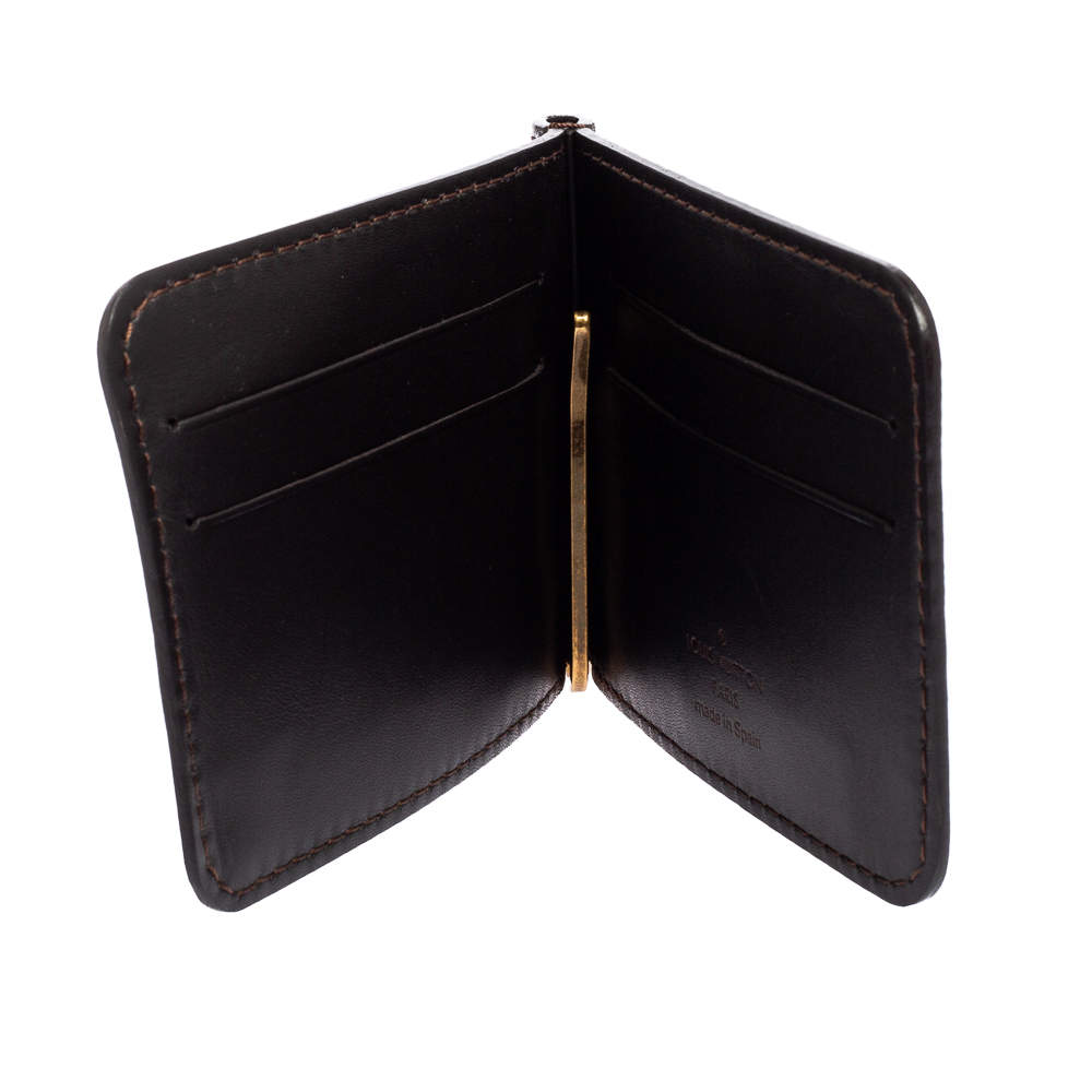 Pince Wallet - Luxury Taiga Leather Black