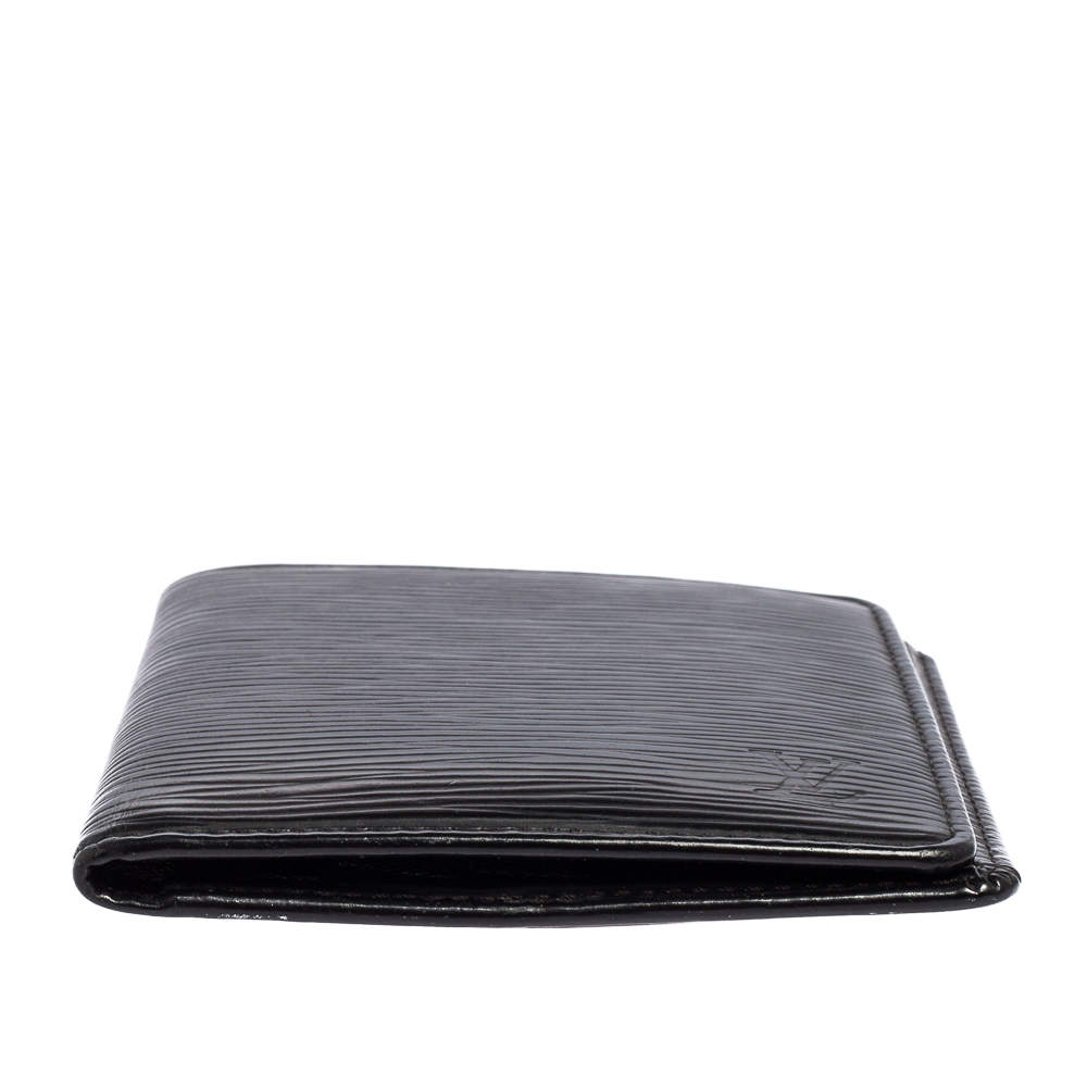 Louis Vuitton // 1996 Black Epi Leather Bifold Men's Wallet // CA0936 //  Pre-Owned - Vintage Designer Bags & Wallets - Touch of Modern