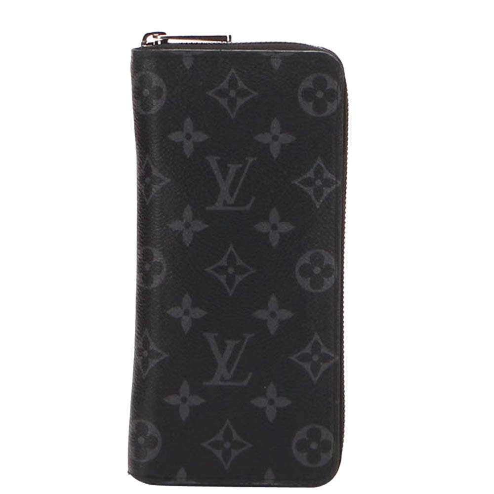Pre Owned Louis Vuitton Monogram Canvas Brazza Wallet