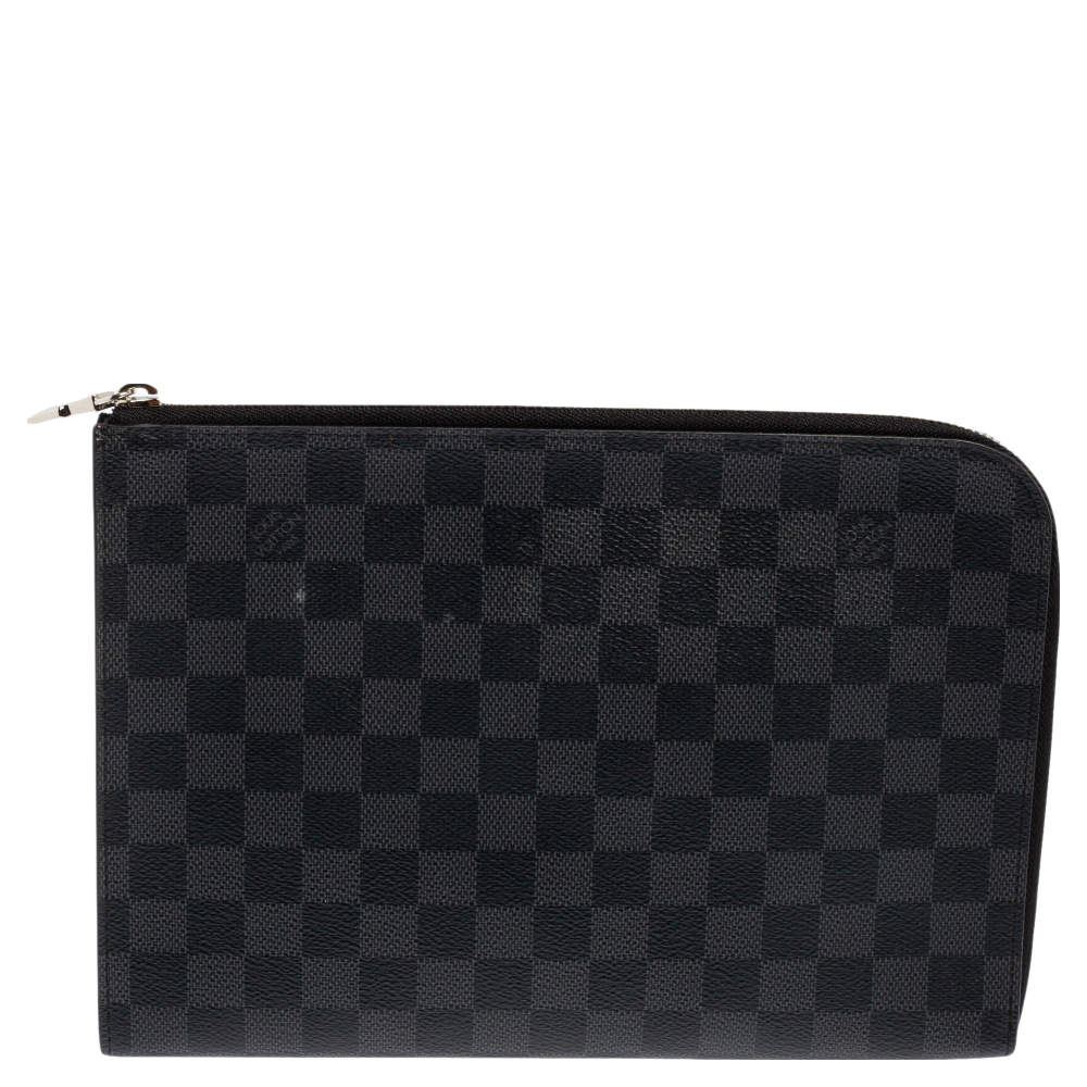 مملوكة مسبقًا Louis Vuitton Damier Graphite Canvas Pochette Jour PM