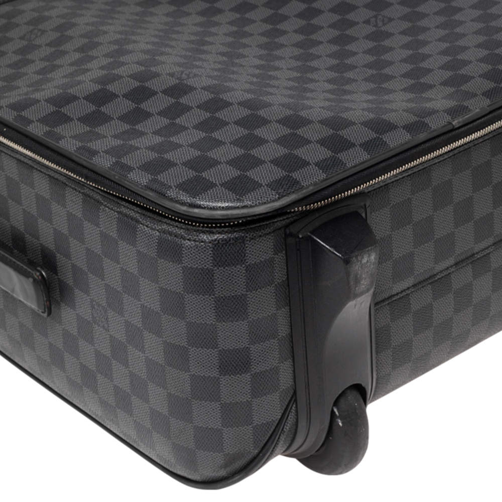 AmaflightschoolShops Revival, Black Louis Vuitton Damier Graphite Pegase  Business Luggage 55 Travel Bag