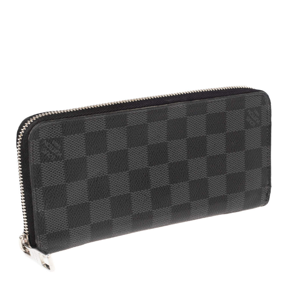 Louis Vuitton Damier Graphite Canvas Zippy Vertical Wallet Louis Vuitton