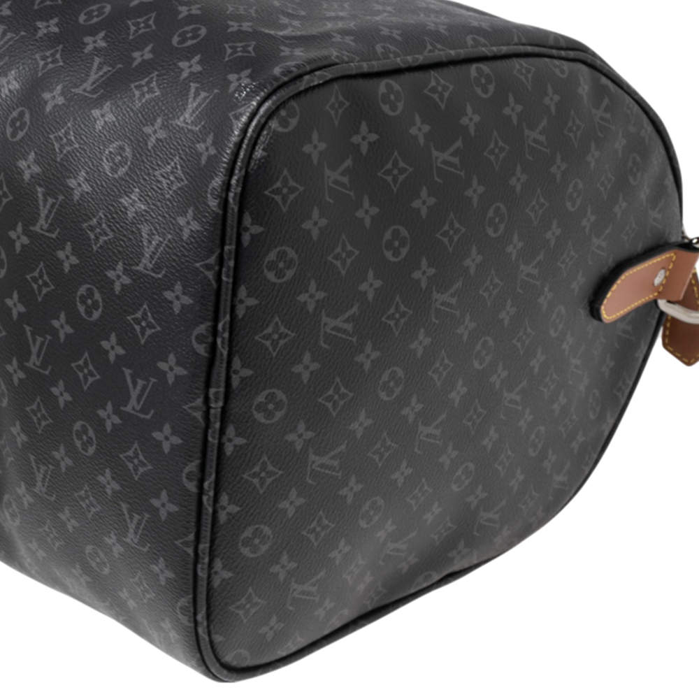 Louis Vuitton Monogram Eclipse Canvas Patchwork Keepall Bandouliere 50 Bag  Louis Vuitton | The Luxury Closet