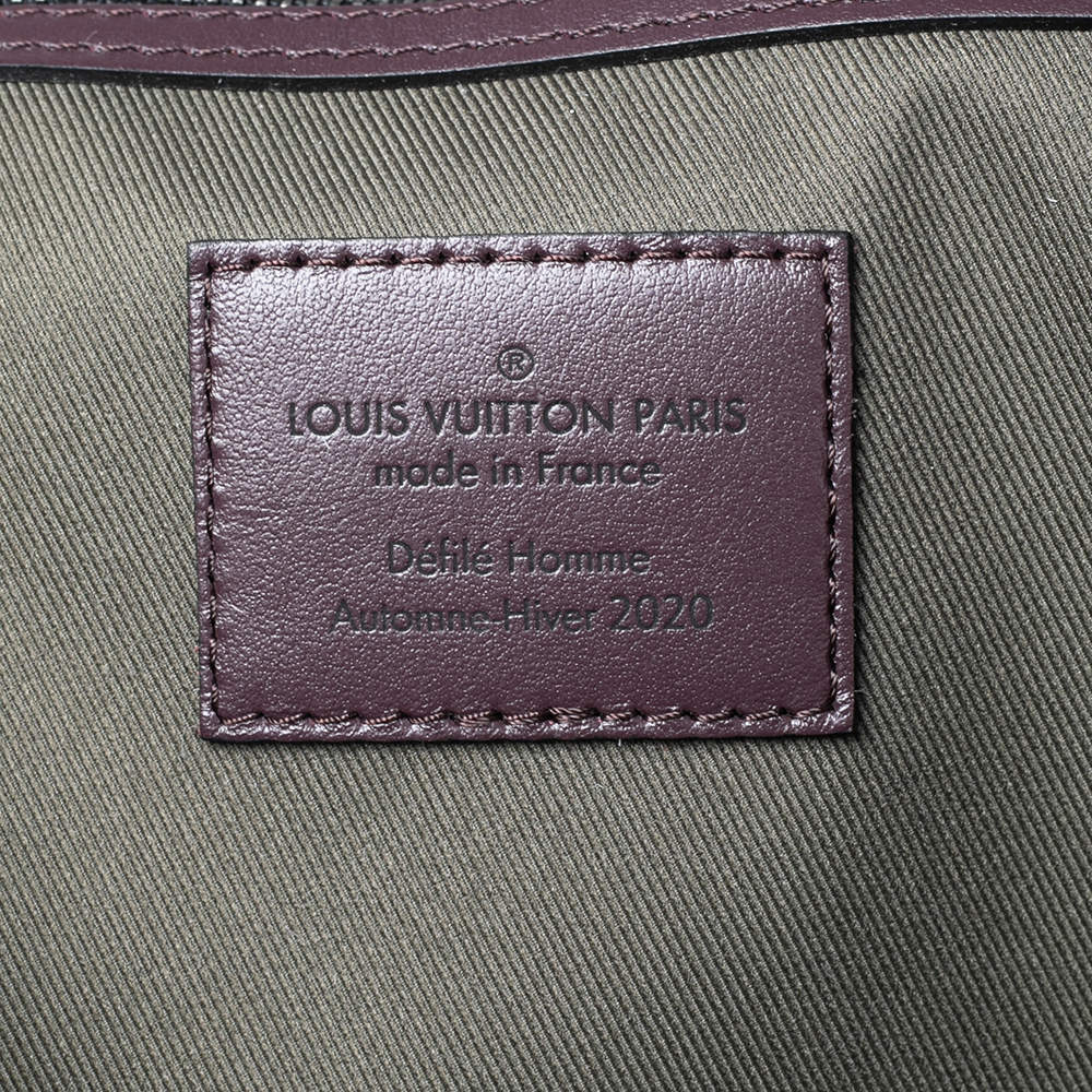 Louis Vuitton LV Keepall patchwork new Grey Leather ref.229496 - Joli Closet