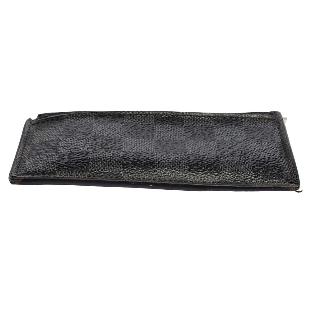 Louis Vuitton N64038 Damier Graphite Canvas Coin Card Holder - The Attic  Place