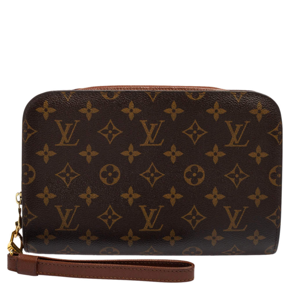 Pre Owned Louis Vuitton Monogram Canvas Orsay Clutch
