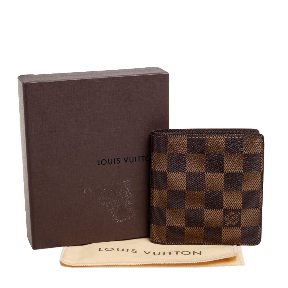 Louis Vuitton Damier Ebene Canvas Wallet – Luxury Lookbook