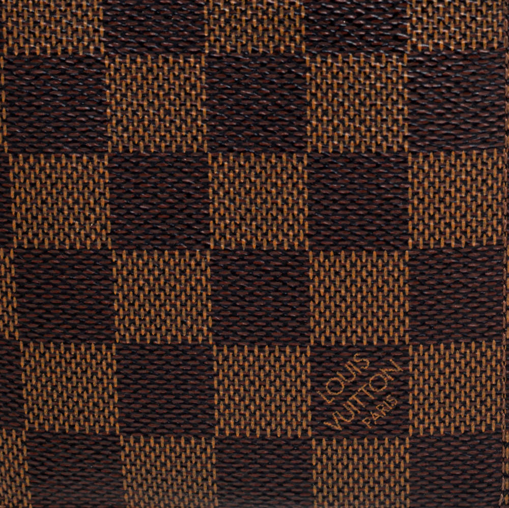 Louis Vuitton Set of Two: Damier Ebene Canvas French Clip Wallet &, Lot  #77027
